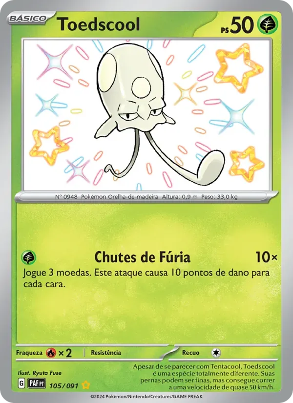 Toedscool 105/91 Destinos de Paldea