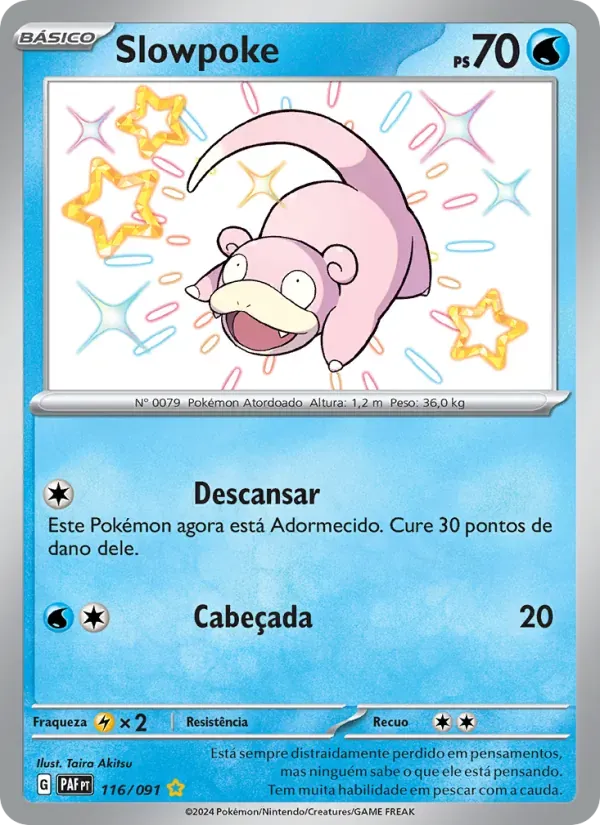 Slowpoke 116/91 Destinos de Paldea