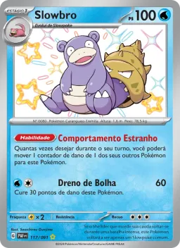 Slowbro 117 Destinos de Paldea