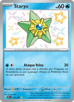 Staryu 118 Destinos de Paldea