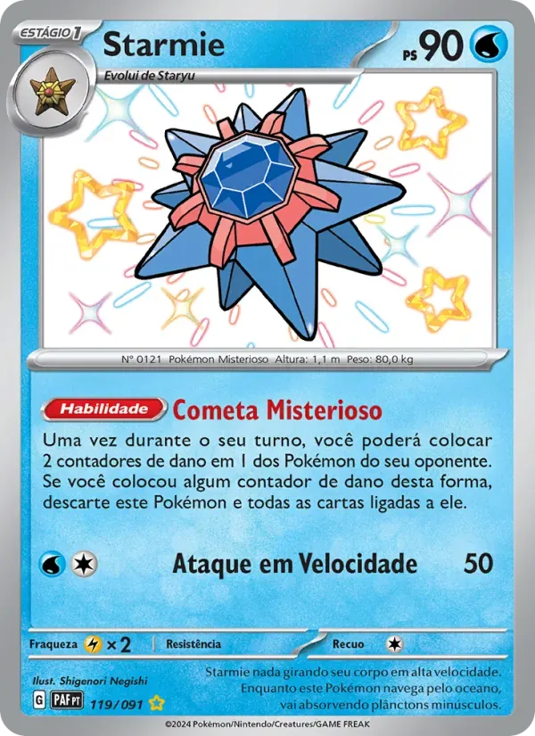Starmie 119/91 Destinos de Paldea