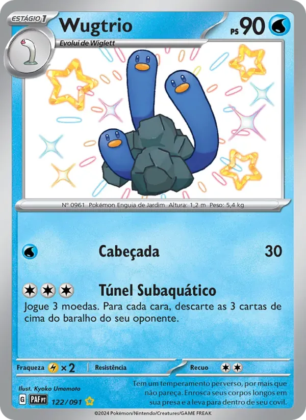 Wugtrio 122/91 Destinos de Paldea