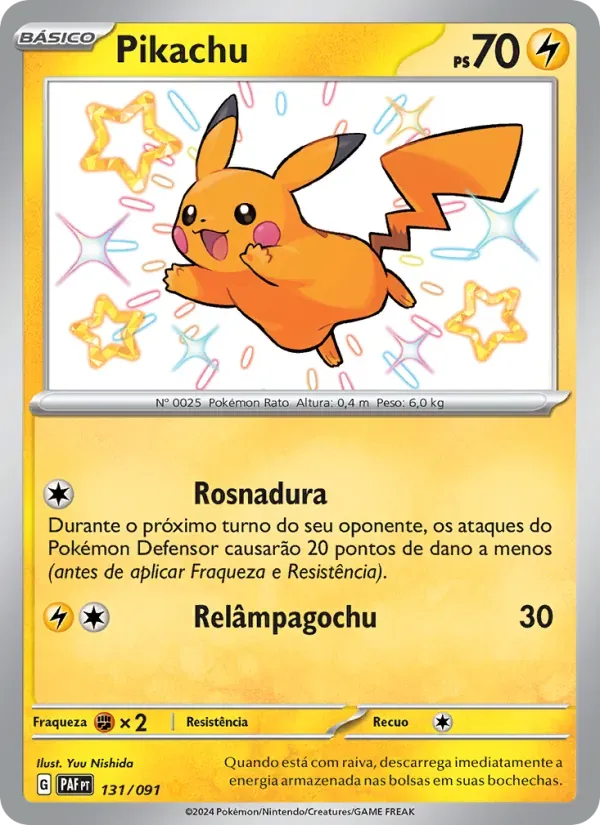 Pikachu 131/91 Destinos de Paldea