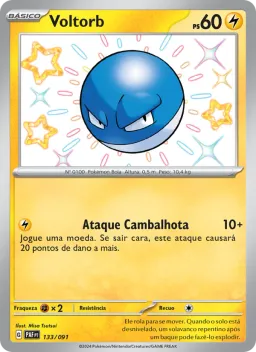 Voltorb 133 Destinos de Paldea