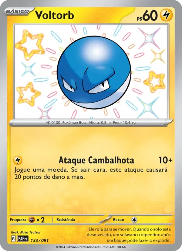 Voltorb 133/91 Destinos de Paldea