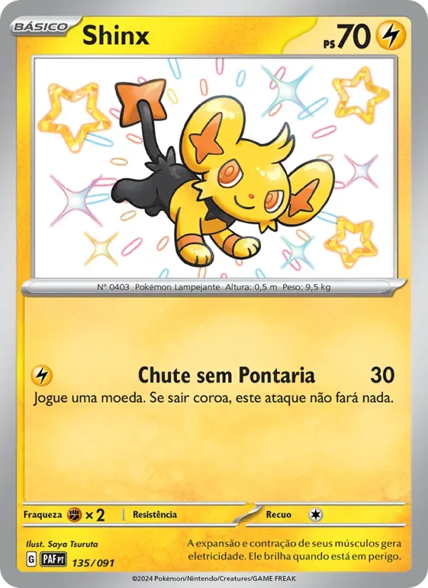 Shinx 135/91 Destinos de Paldea