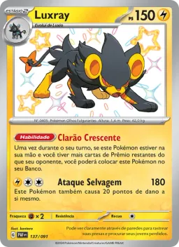 Luxray 137 Destinos de Paldea