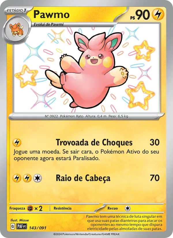 Pawmo 143/91 Destinos de Paldea
