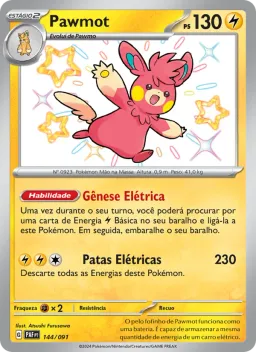 Pawmot 144 Destinos de Paldea