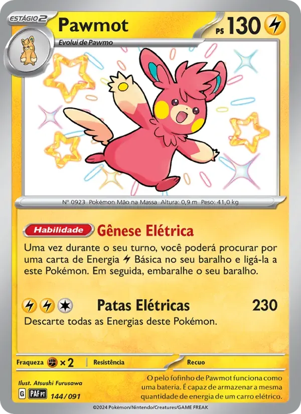 Pawmot 144/91 Destinos de Paldea