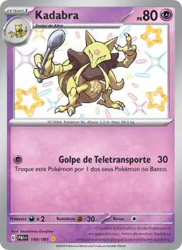 Kadabra 149 Destinos de Paldea
