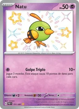 Natu 151 Destinos de Paldea