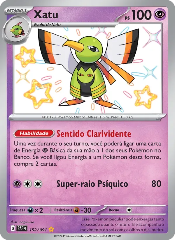 Xatu 152/91 Destinos de Paldea