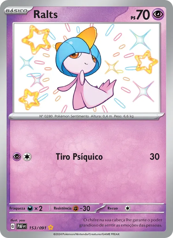Ralts 153/91 Destinos de Paldea