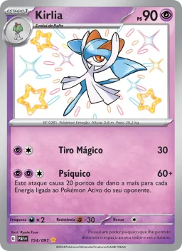 Kirlia 154 Destinos de Paldea