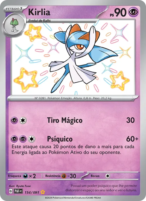 Kirlia 154/91 Destinos de Paldea
