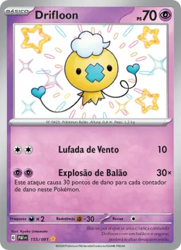 Drifloon 155 Destinos de Paldea