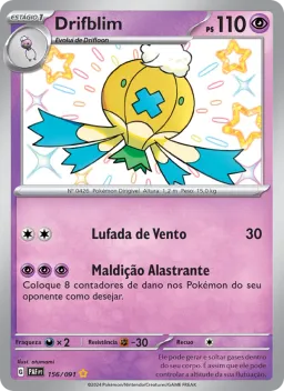 Drifblim 156 Destinos de Paldea