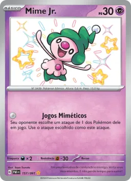 Mime Jr. 157 Destinos de Paldea
