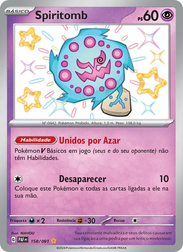 Spiritomb 158/91 Destinos de Paldea