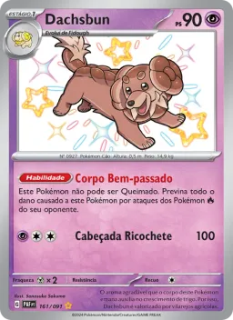 Dachsbun 161 Destinos de Paldea