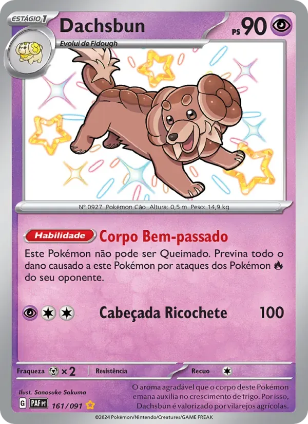 Dachsbun 161/91 Destinos de Paldea