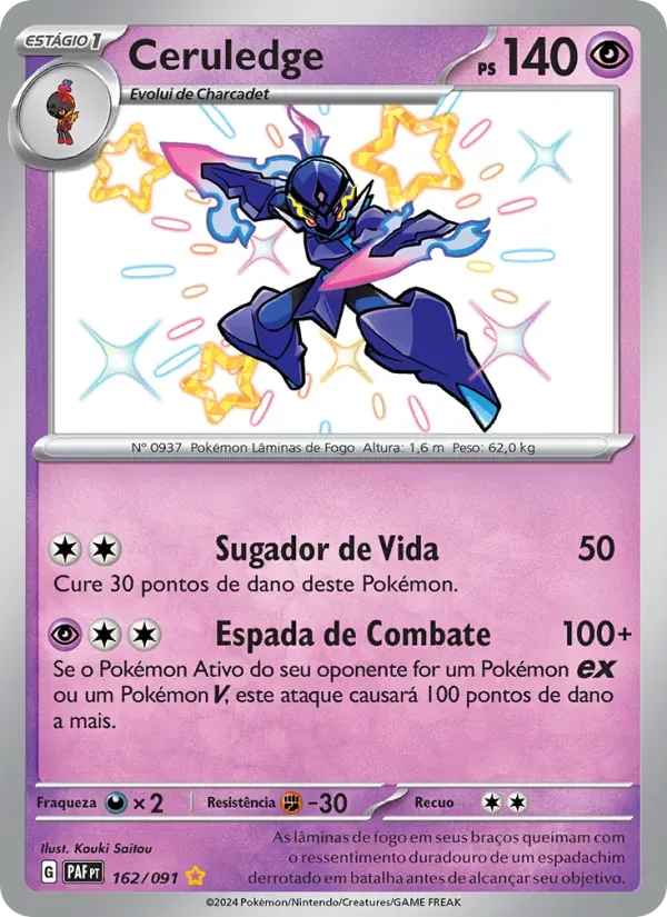 Ceruledge 162/91 Destinos de Paldea