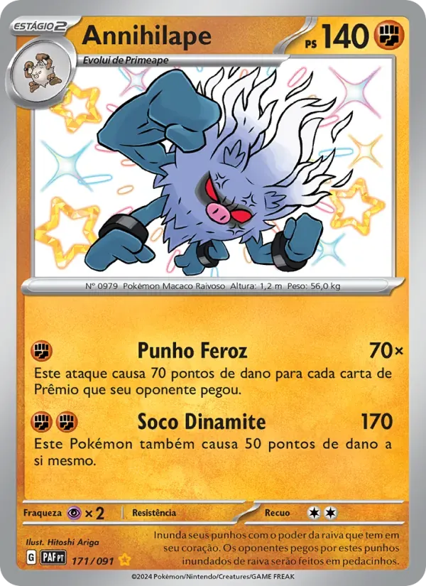 Annihilape 171/91 Destinos de Paldea