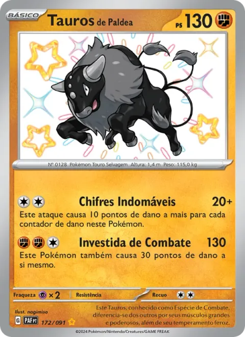 Tauros de Paldea 172/91