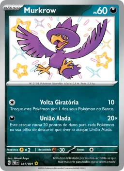 Murkrow 181 Destinos de Paldea