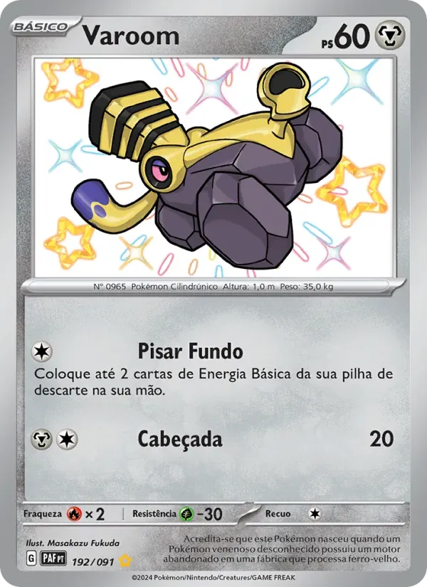 Varoom 192/91 Destinos de Paldea