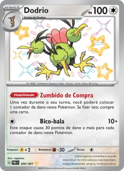 Dodrio 200 Destinos de Paldea