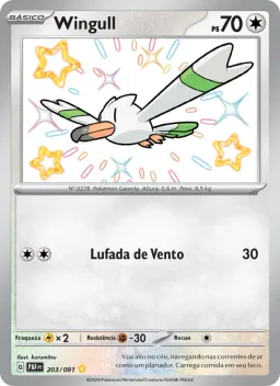 Wingull 203 Destinos de Paldea