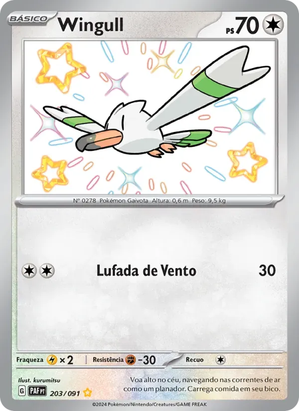 Wingull 203/91 Destinos de Paldea