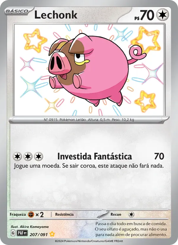 Lechonk 207/91 Destinos de Paldea