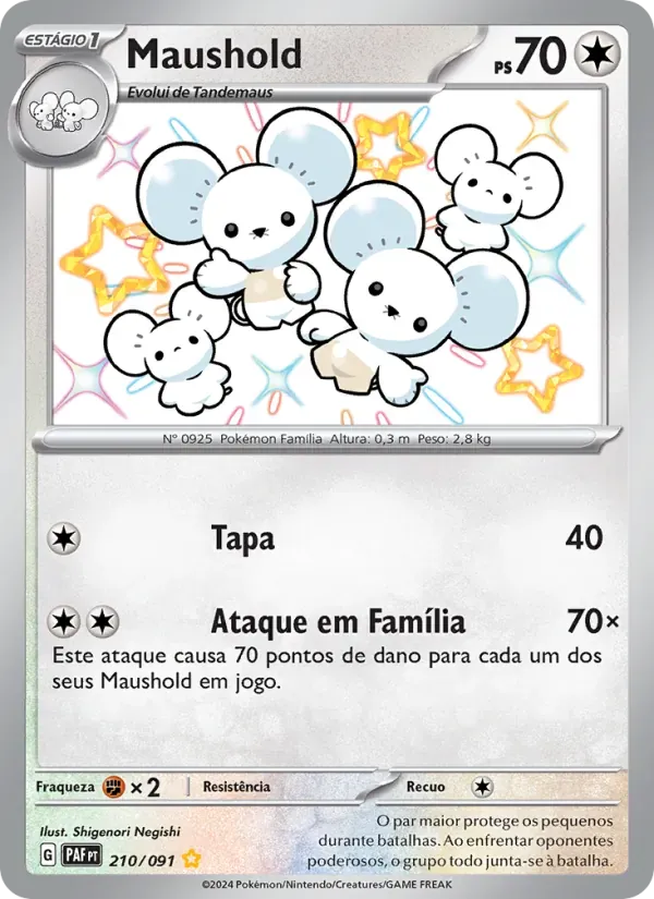 Maushold 210/91 Destinos de Paldea