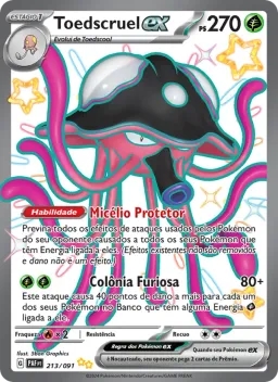 Toedscruel ex 213 Destinos de Paldea