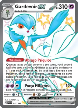 Gardevoir ex 217 Destinos de Paldea