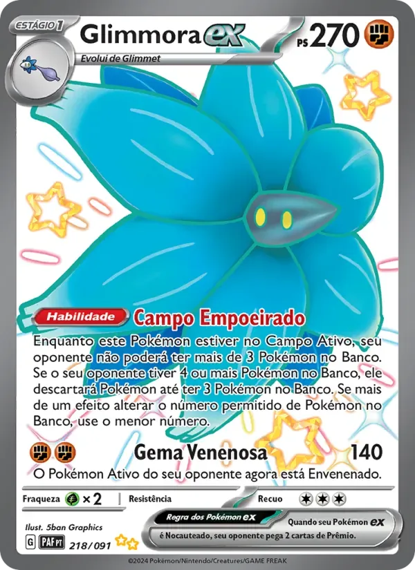 Glimmora ex 218/91 Destinos de Paldea