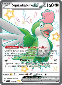 Squawkabilly ex 223 Destinos de Paldea