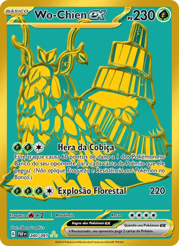Wo-Chien ex 240/91 Destinos de Paldea