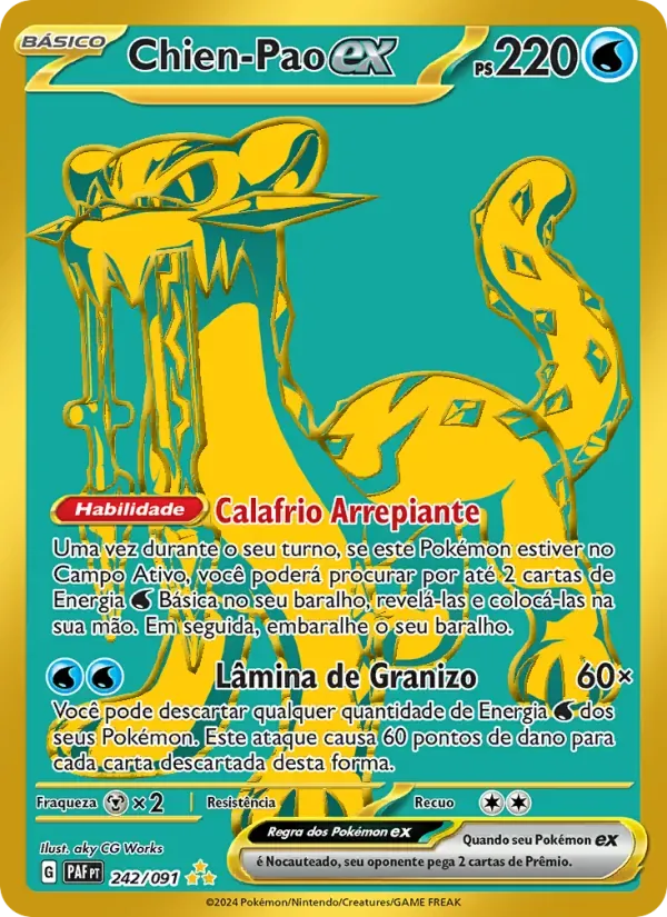 Chien-Pao ex 242/91 Destinos de Paldea