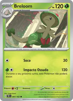 Breloom 007 Forças Temporais