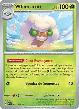 Whimsicott 015 Forças Temporais