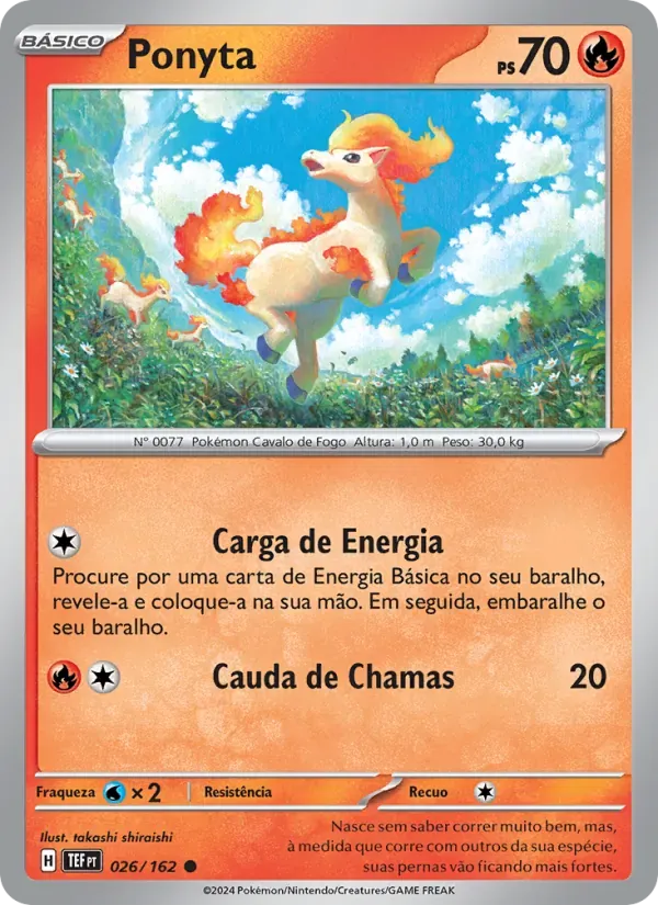 Ponyta 026/162 Forças Temporais