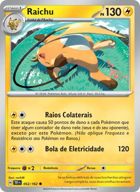 Raichu 052/162