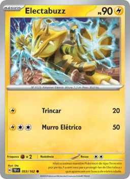 Electabuzz 053 Forças Temporais