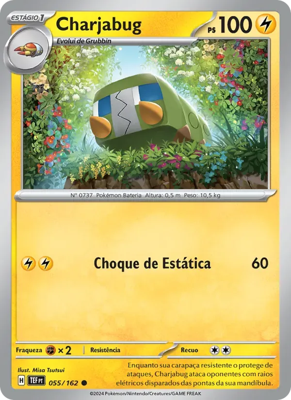 Charjabug 055/162 Forças Temporais