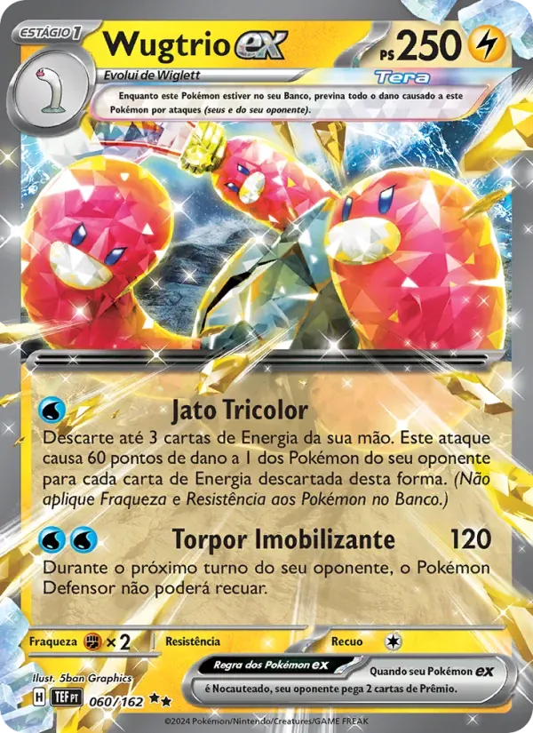 Wugtrio ex 060/162 Forças Temporais