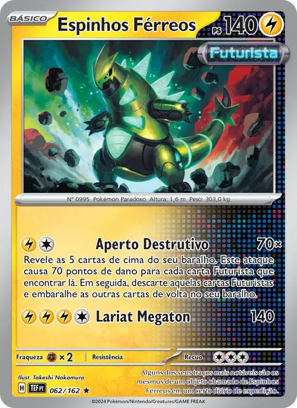 Espinhos Férreos 062/162 Forças Temporais